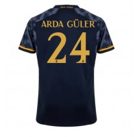 Camisa de Futebol Real Madrid Arda Guler #24 Equipamento Secundário 2023-24 Manga Curta